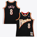 Atlanta Hawks Steve Smith 1994 Dark Authentic Jersey - Black product image 1, provided for visual reference and product