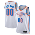 Oklahoma City Thunder Association Swingman Jersey - Custom product image 1, provided for visual reference and product detail