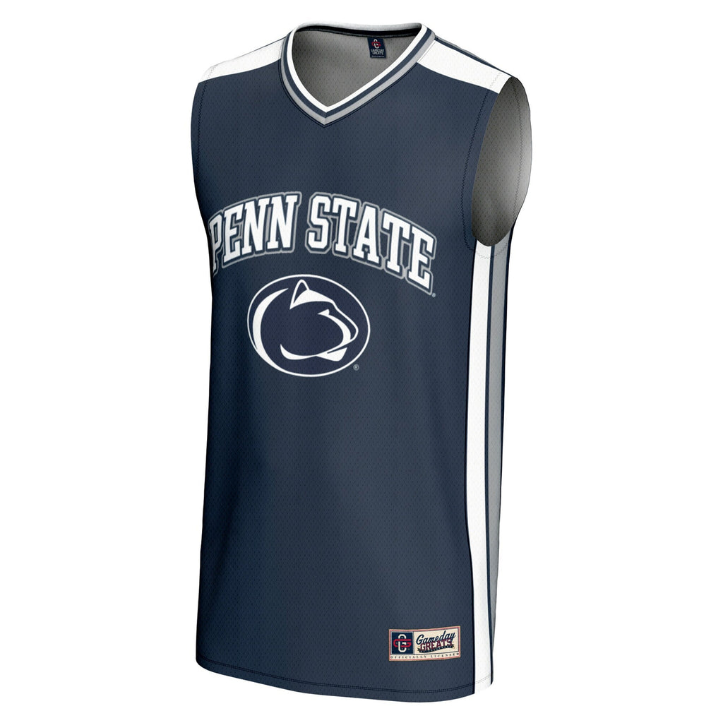 Penn State Nittany Lions Spirit Basketball Jersey - Navy product image 3, provided for visual reference and product detail