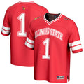 #1 Illinois State Redbirds Lightweight Collegiate Football Fashion Jersey - Red product image 1, provided for visual