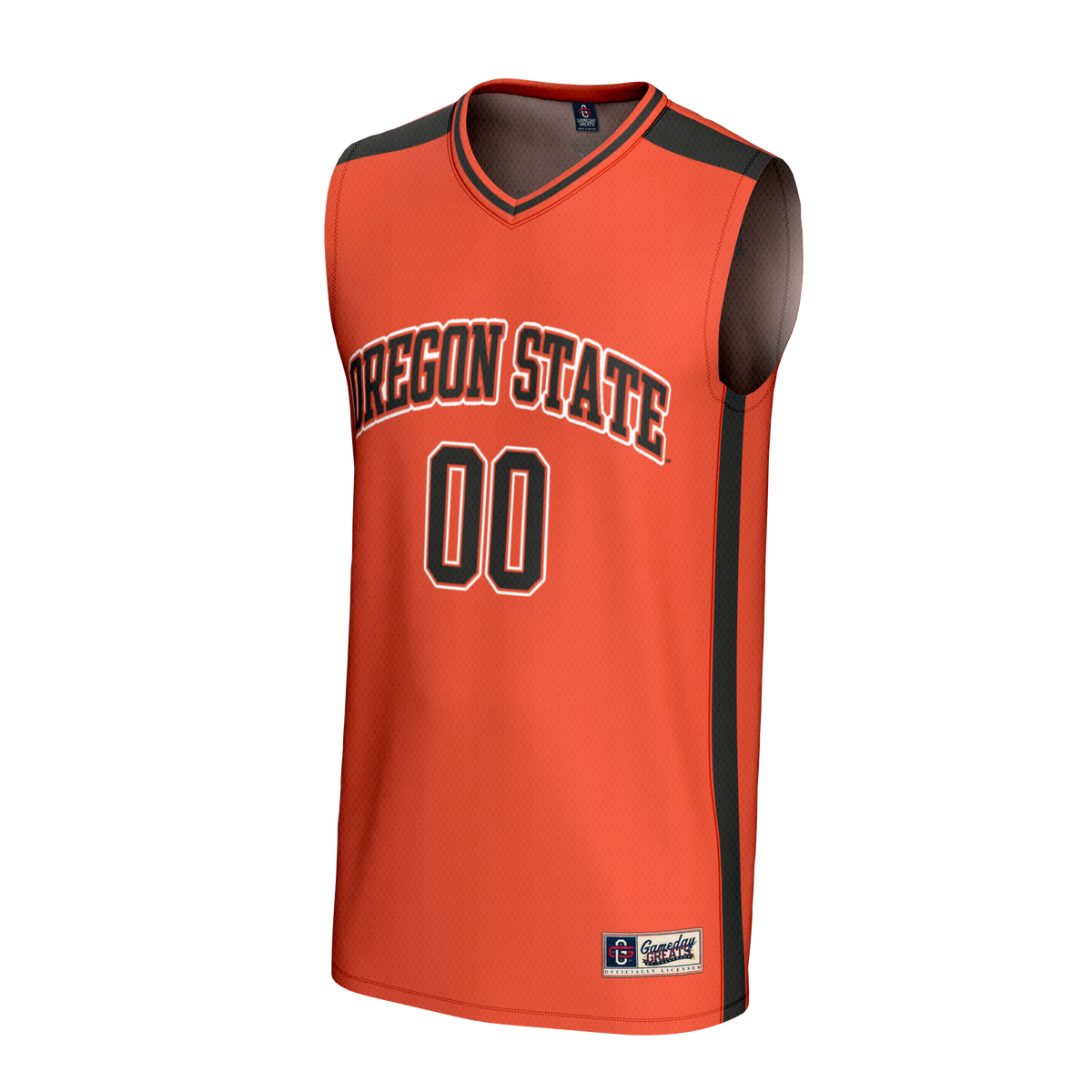 Oregon State Beavers NIL Pick-A-Player Lightweight Basketball Fashion Jersey - Orange product image 3, provided for visual