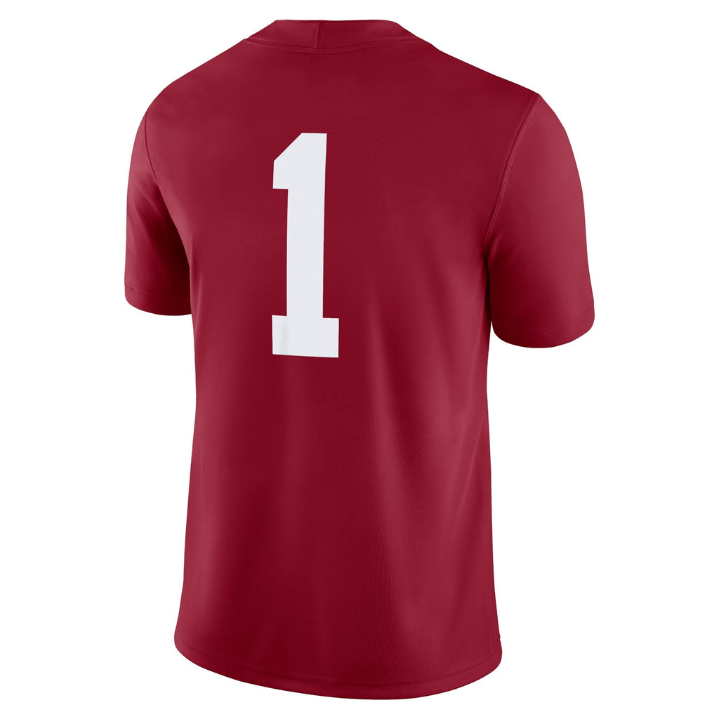 #1 Cardinal Stanford Cardinal Game Jersey product image 4, provided for visual reference and product detail review
