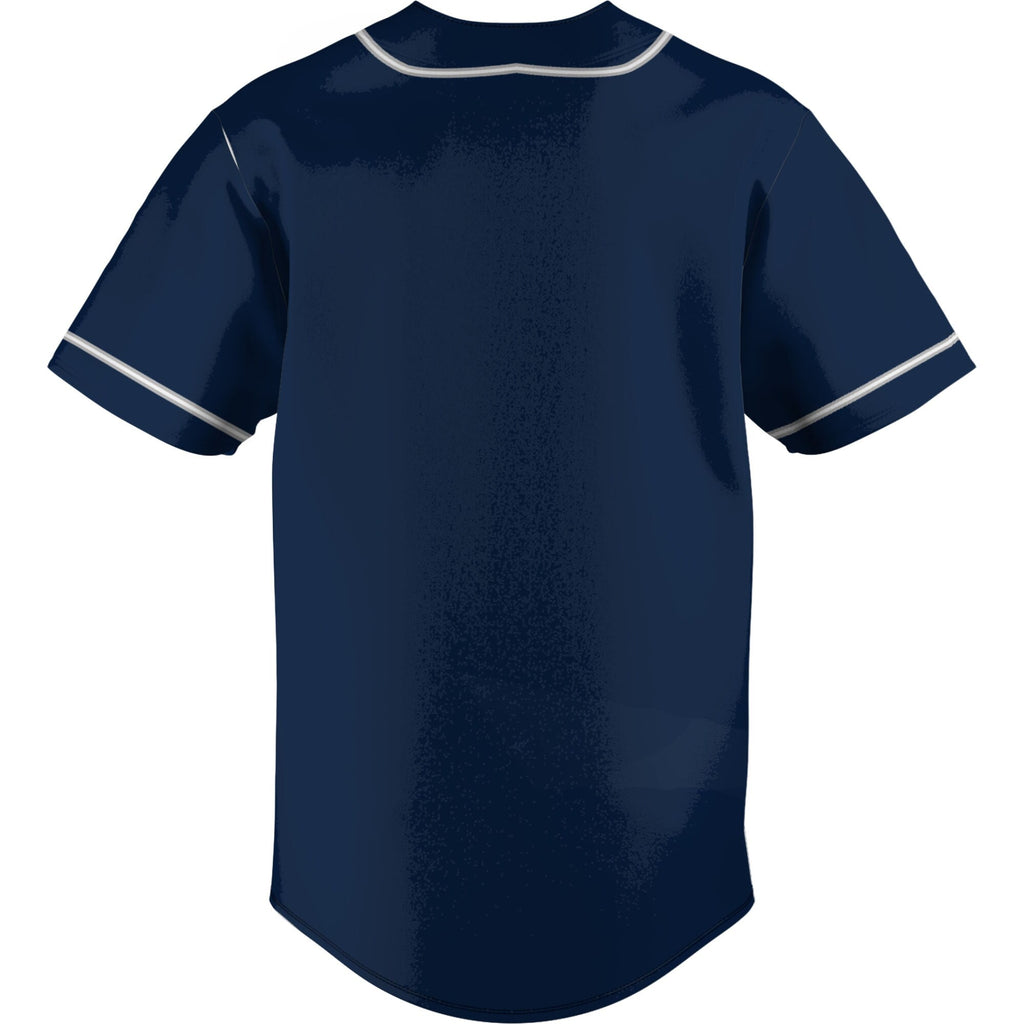 New Hampshire Wildcats Lightweight Baseball Jersey - Blue product image 4, provided for visual reference and product detail