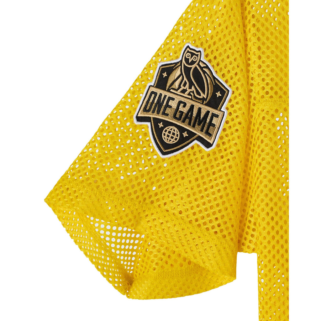 Golden State Warriors X OVO Mesh Football Jersey product image 7, provided for visual reference and product detail review