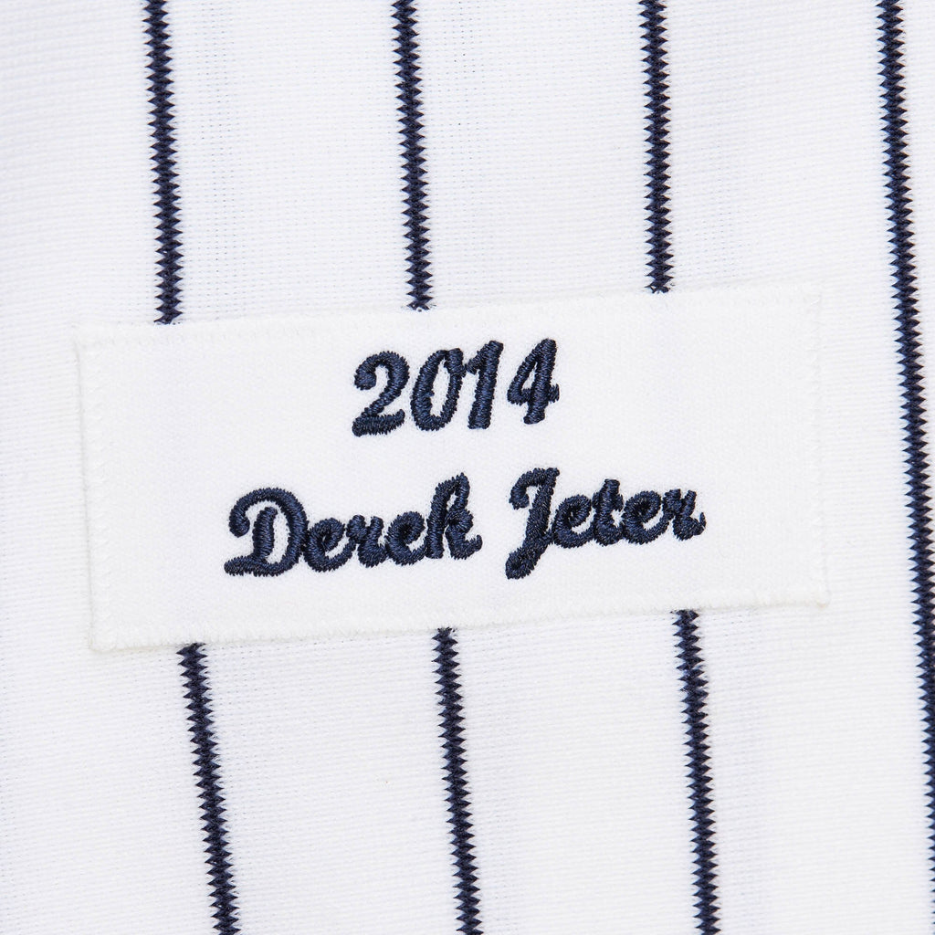 New York Yankees Derek Jeter White 2014 Cooperstown Collection Authentic Throwback Jersey product image 6, provided for