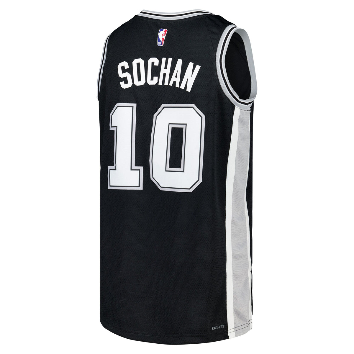 San Antonio Spurs Icon Jersey - Jeremy Sochan product image 4, provided for visual reference and product detail review