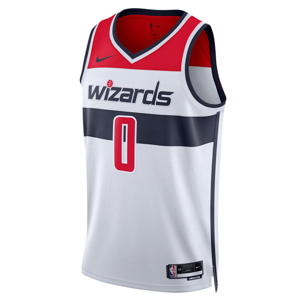 Washington Wizards Association Edition Swingman Jersey - White - Bilal Coulibaly product image 3, provided for visual