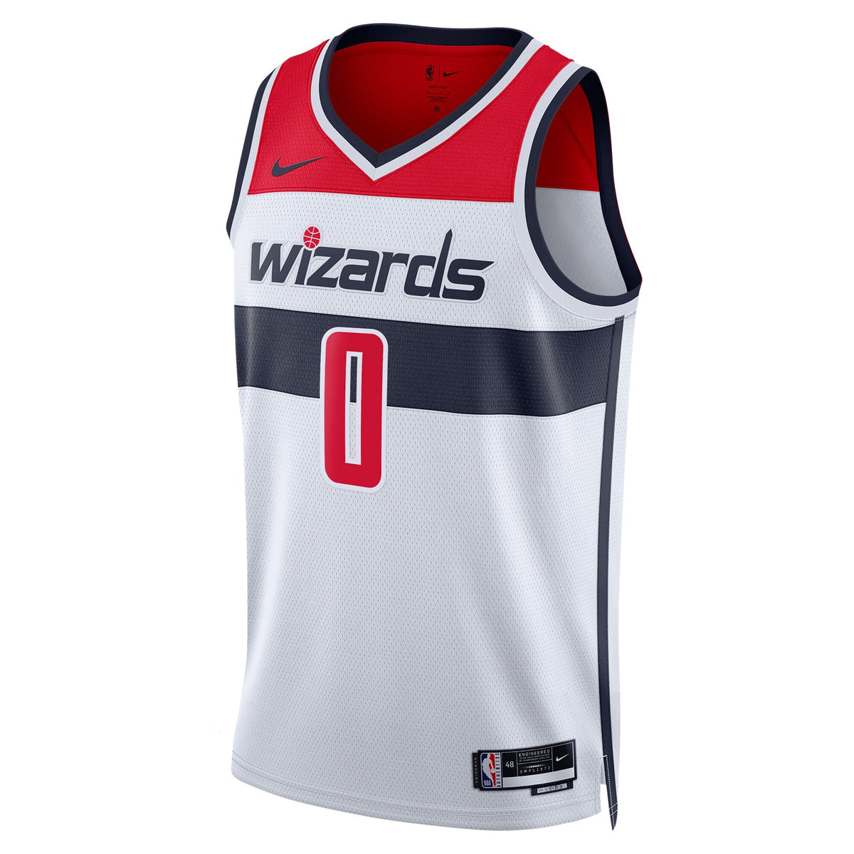 Washington Wizards Association Edition Swingman Jersey - White - Bilal Coulibaly product image 3, provided for visual