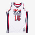 USA Basketball Authentic Jersey Magic Johnson 1992 product image 1, provided for visual reference and product detail review