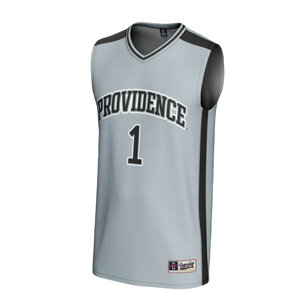 #1 Providence Friars Lightweight Basketball Fashion Jersey - Silver product image 3, provided for visual reference and