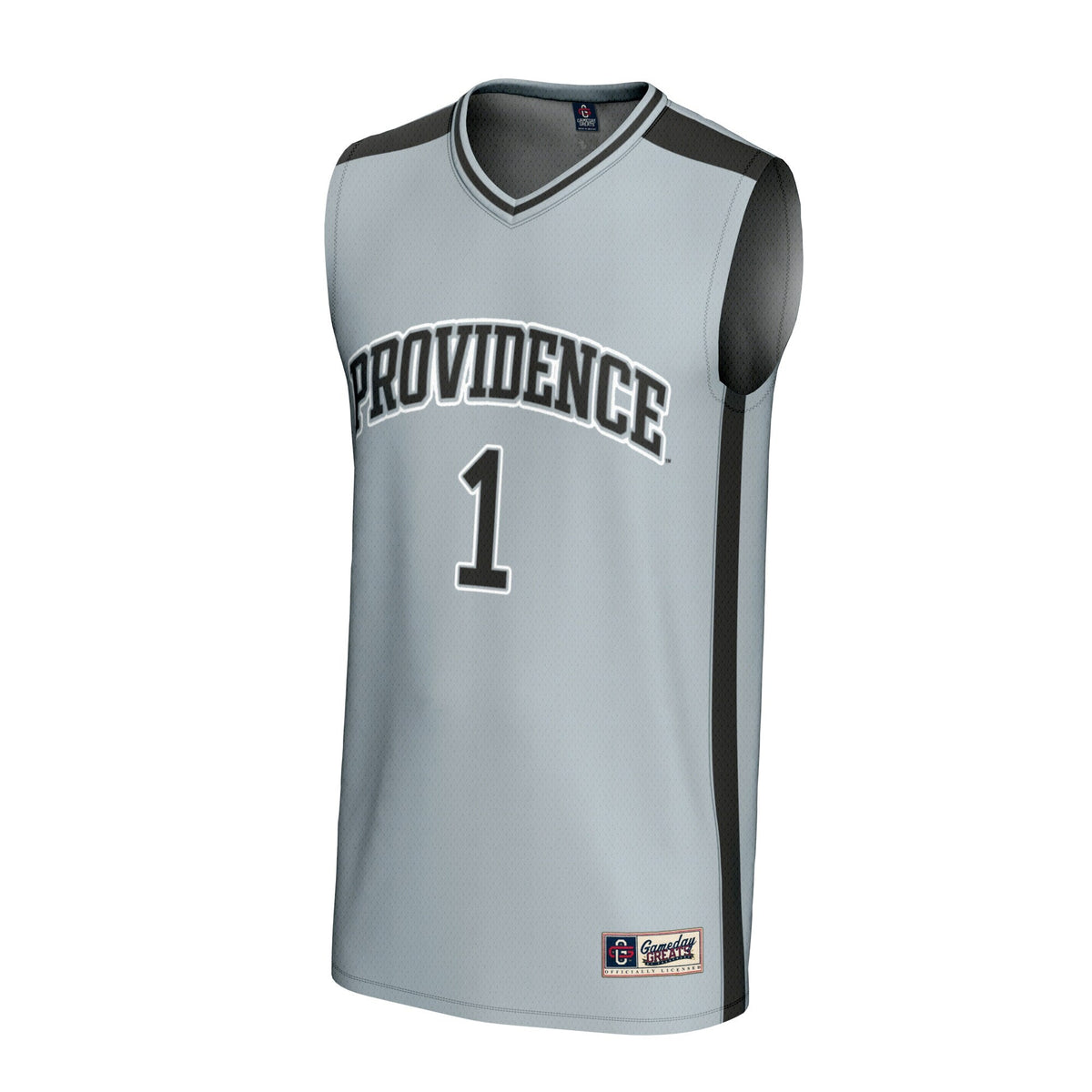 #1 Providence Friars Lightweight Basketball Fashion Jersey - Silver product image 3, provided for visual reference and