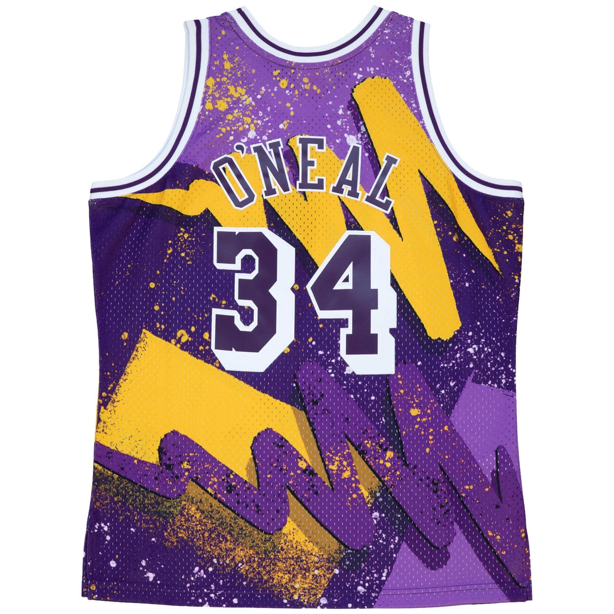 Los Angeles Lakers Hyper Hoops Swingman Jersey - Shaquille O'Neal - Dark Purple product image 3, provided for visual