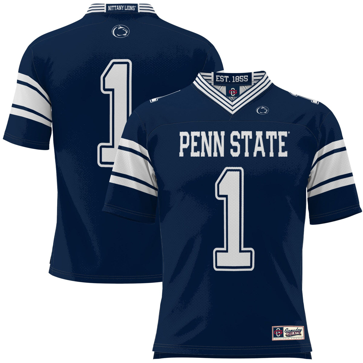 #1 Penn State Nittany Lions Football Jersey - Navy product image 1, provided for visual reference and product detail review