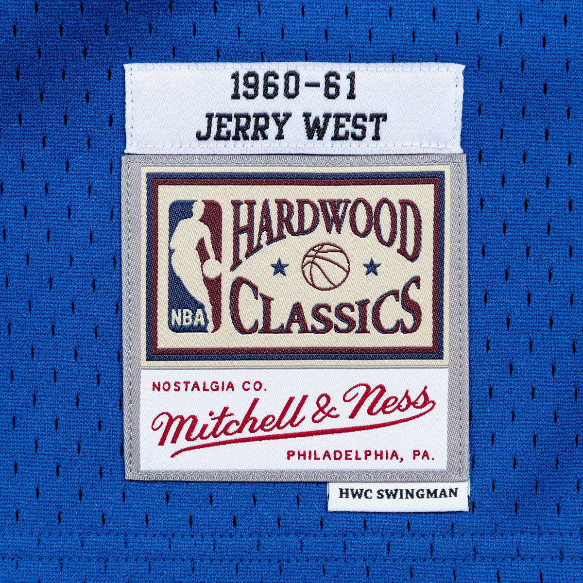 Los Angeles Lakers Swingman Jersey Road Jerry West 1960-61 product image 4, provided for visual reference and product detail