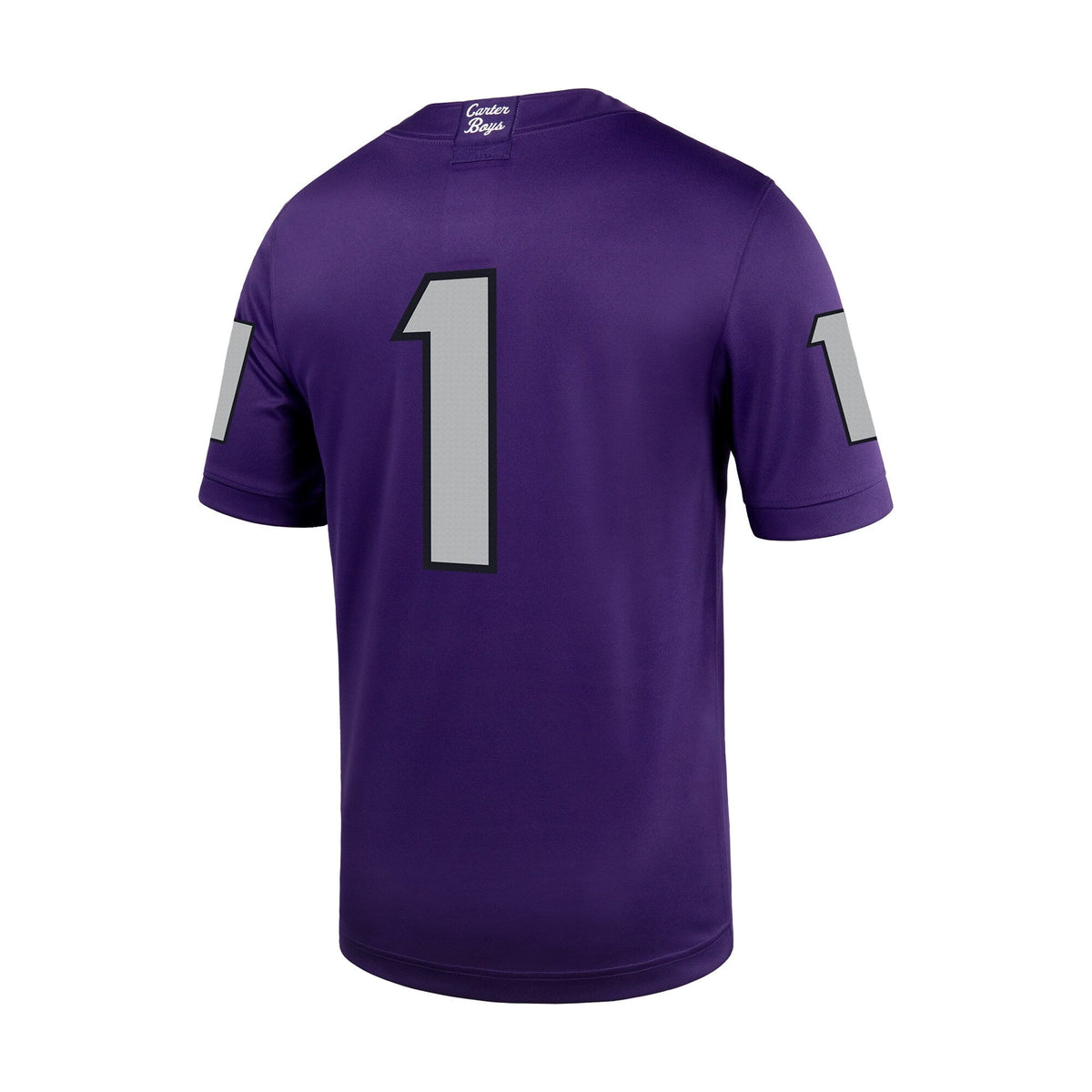 #1 TCU Horned Frogs Untouchable Football Jersey – Purple product image 4, provided for visual reference and product detail