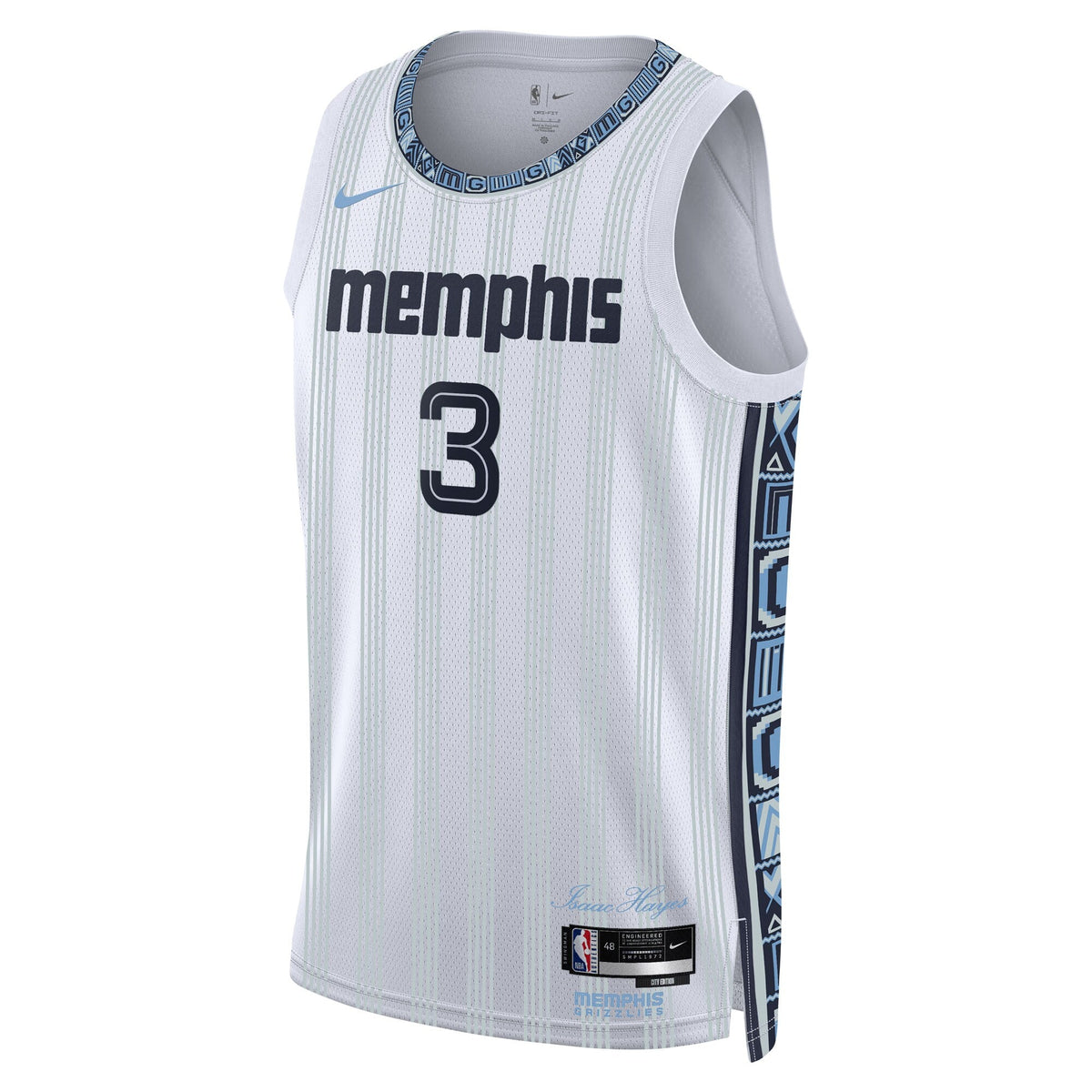 Memphis Grizzlies 2025/26 City Edition Swingman Jersey - Gray - Kentavious Caldwell-Pope product image 3, provided for
