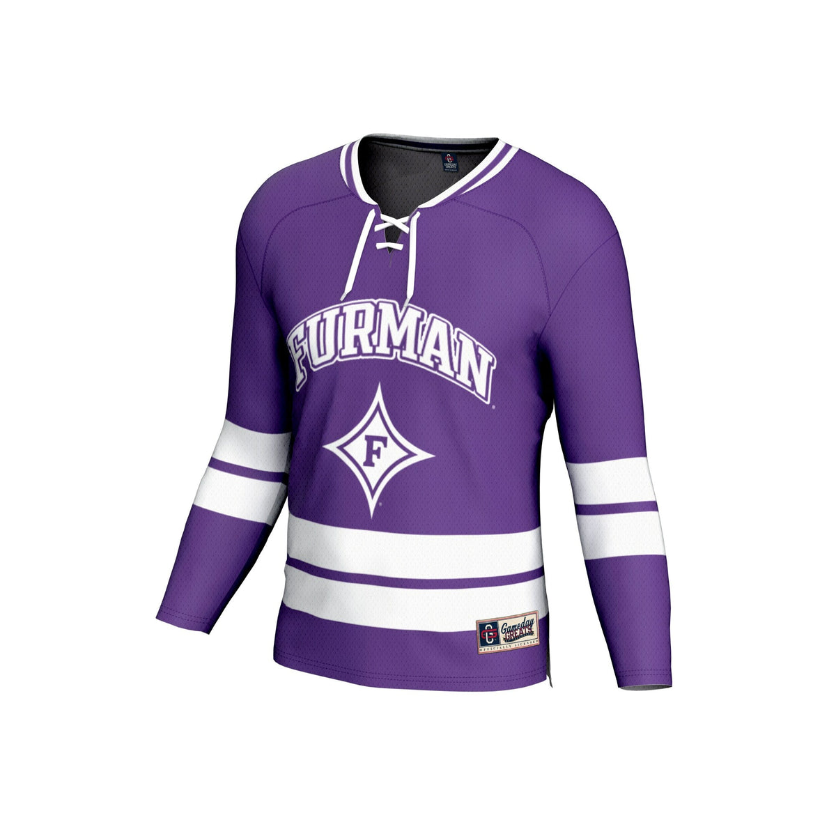 Furman Paladins Spirit Hockey Jersey - Purple product image 3, provided for visual reference and product detail review