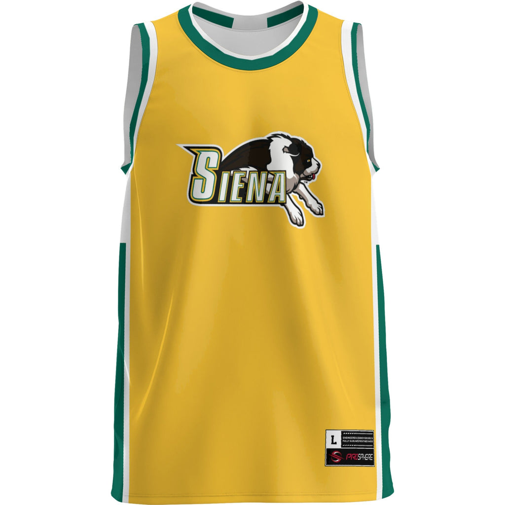 Siena Saints Lightweight Basketball Jersey - Green product image 3, provided for visual reference and product detail review