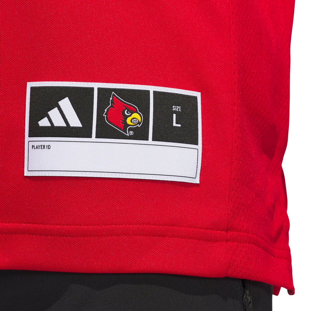 #24 Red Louisville Cardinals Alternate Premier Strategy Jersey product image 4, provided for visual reference and product