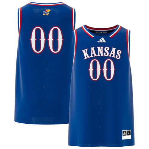 #00 Kansas Jayhawks Swingman Jersey - Royal product image 1, provided for visual reference and product detail review