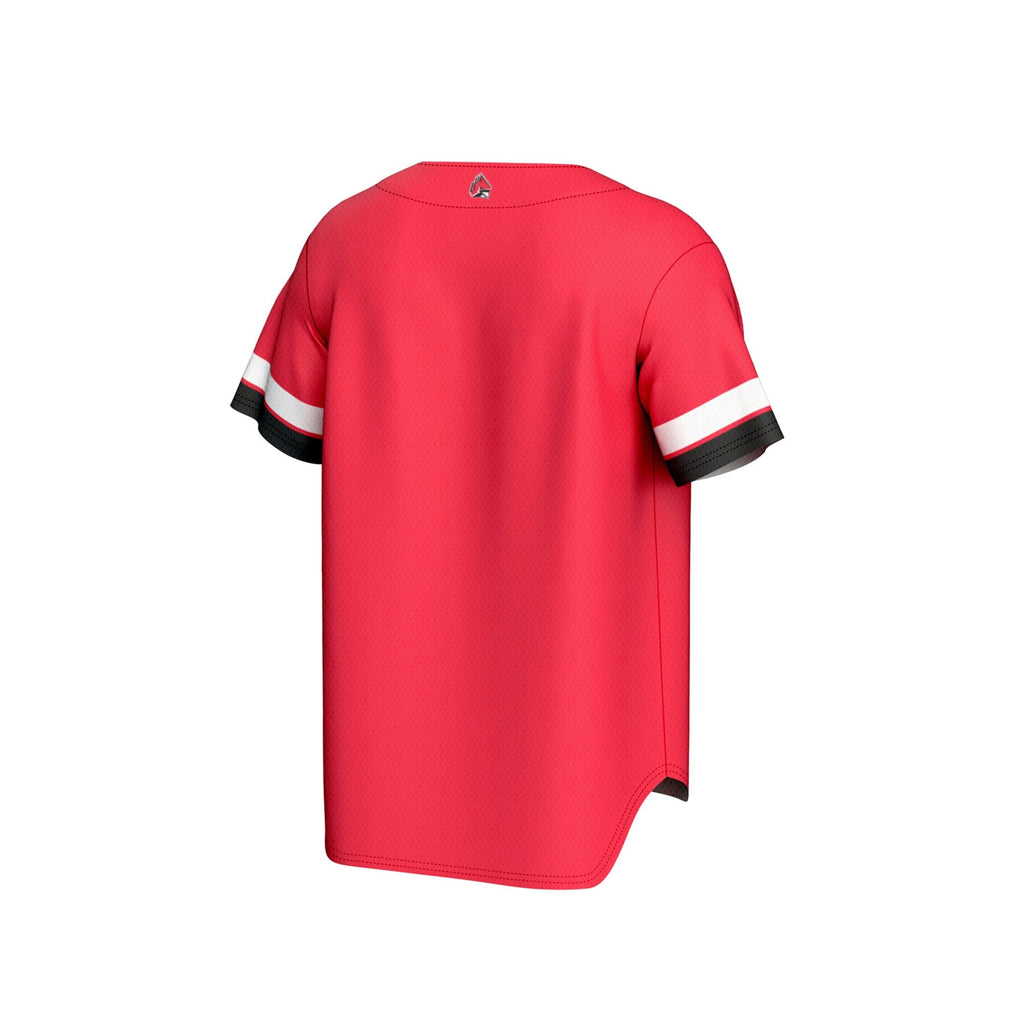 Ball State Cardinals Spirit Baseball Jersey - Cardinal product image 4, provided for visual reference and product detail