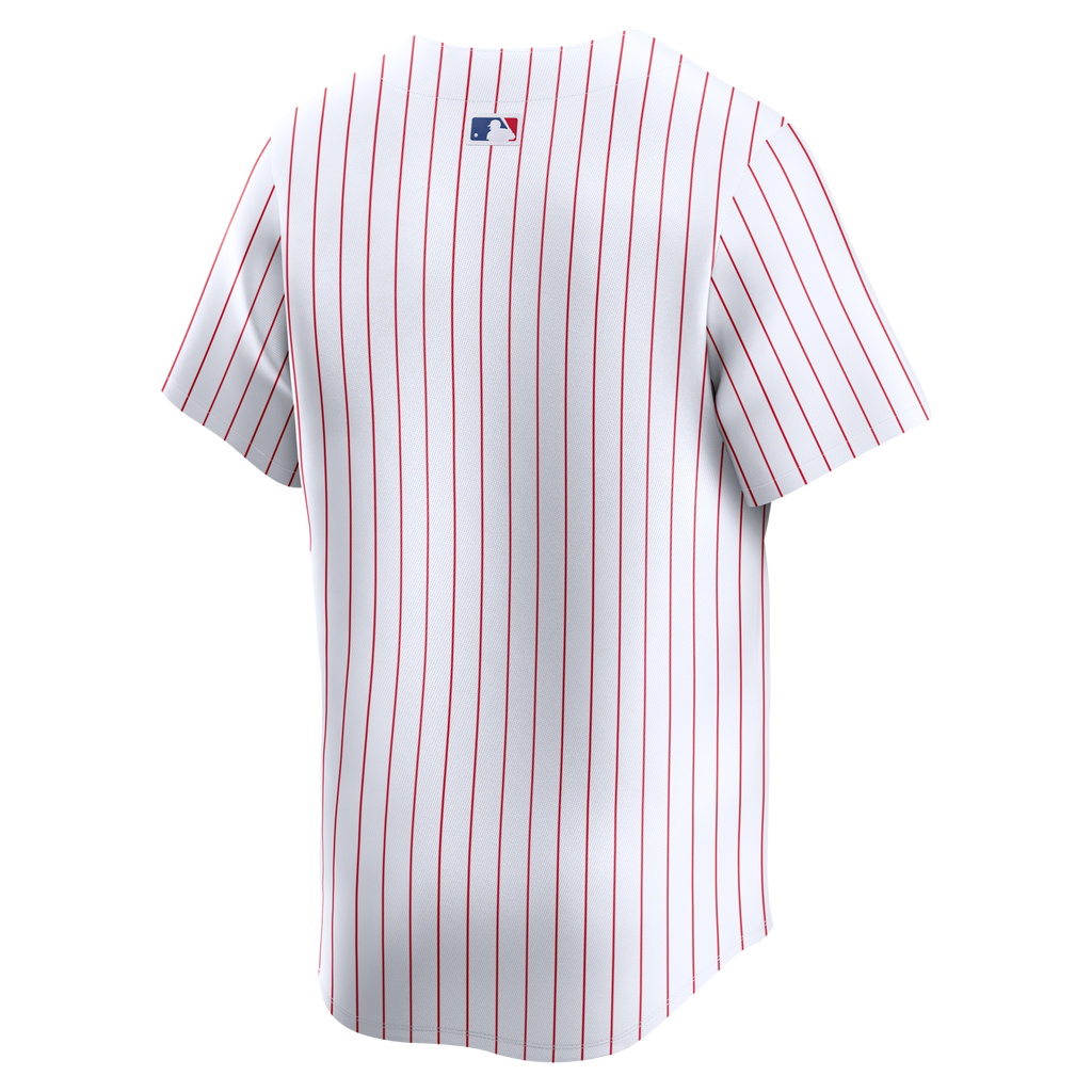 Philadelphia Phillies White Home Limited Jersey product image 2, provided for visual reference and product detail review