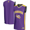 LSU Tigers Spirit Basketball Jersey - Purple product image 1, provided for visual reference and product detail review