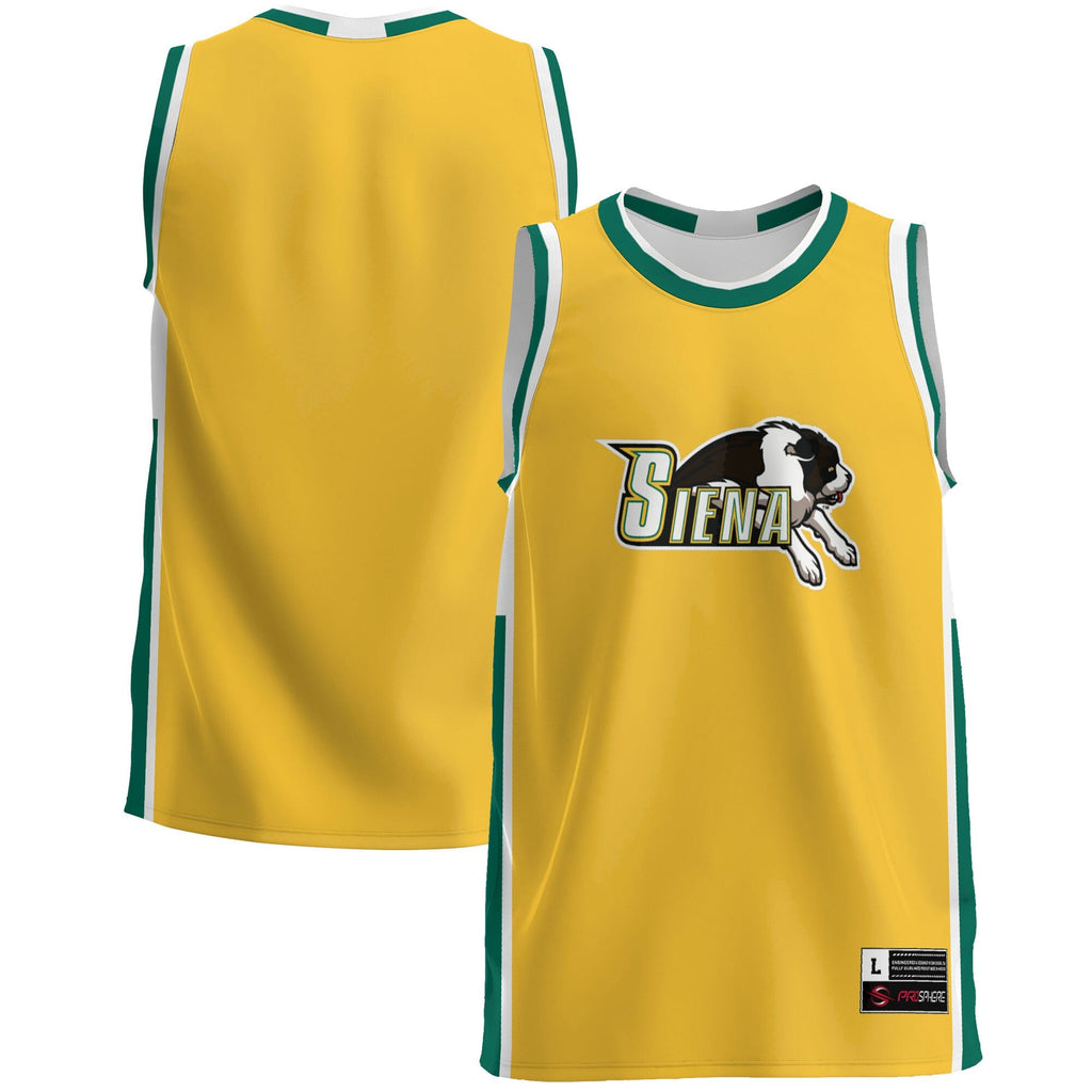 Siena Saints Lightweight Basketball Jersey - Green product image 1, provided for visual reference and product detail review