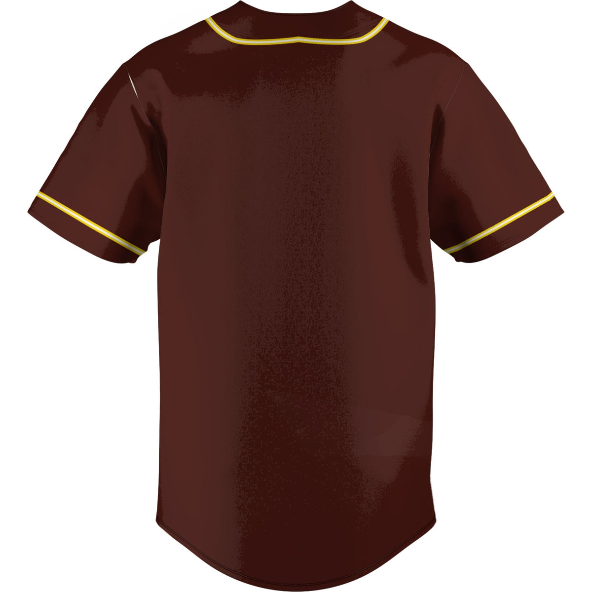 Rowan Profs Lightweight Baseball Jersey - Brown product image 4, provided for visual reference and product detail review