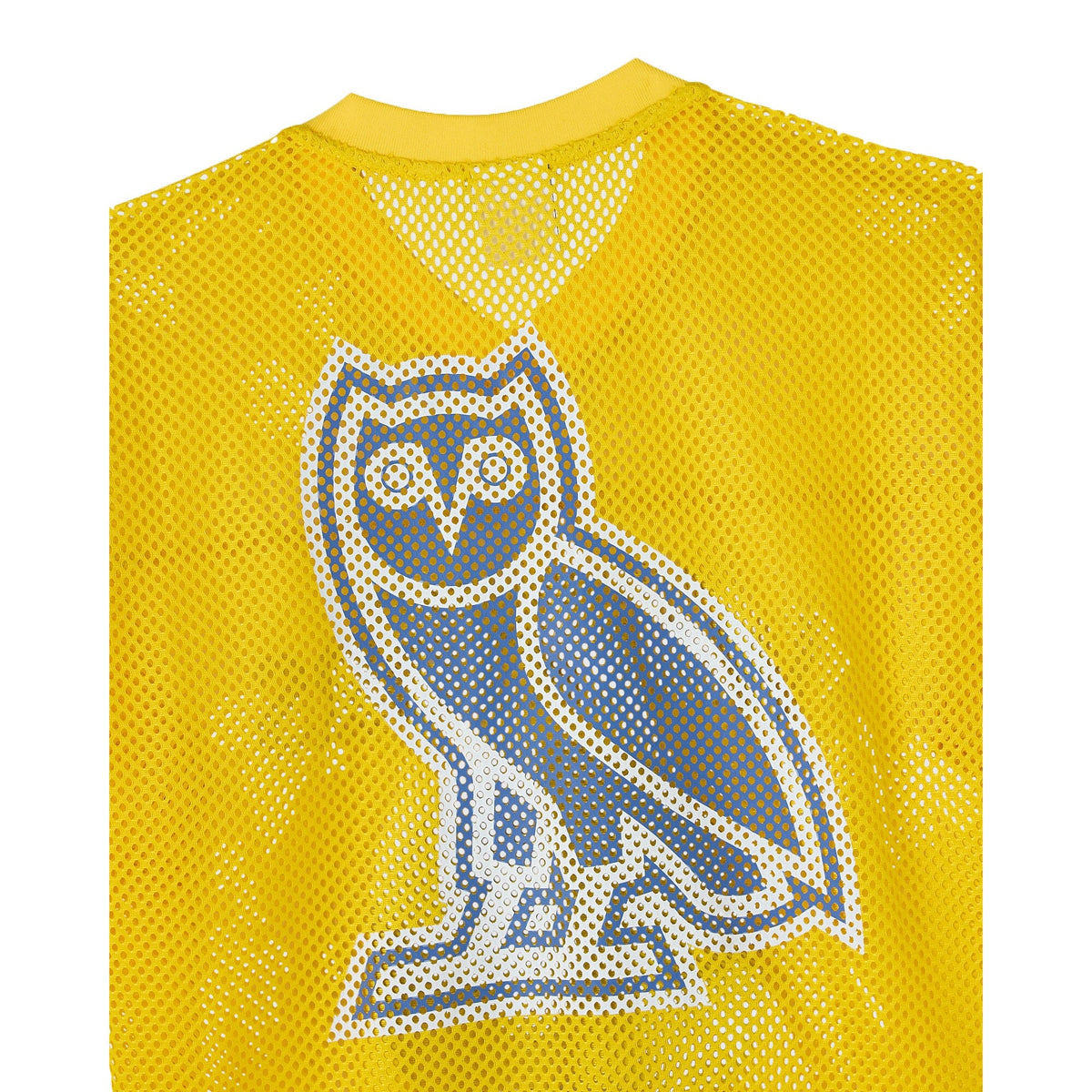 Golden State Warriors X OVO Mesh Football Jersey product image 5, provided for visual reference and product detail review