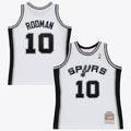 San Antonio Spurs Dennis Rodman 1993 Authentic Jersey - White product image 1, provided for visual reference and product