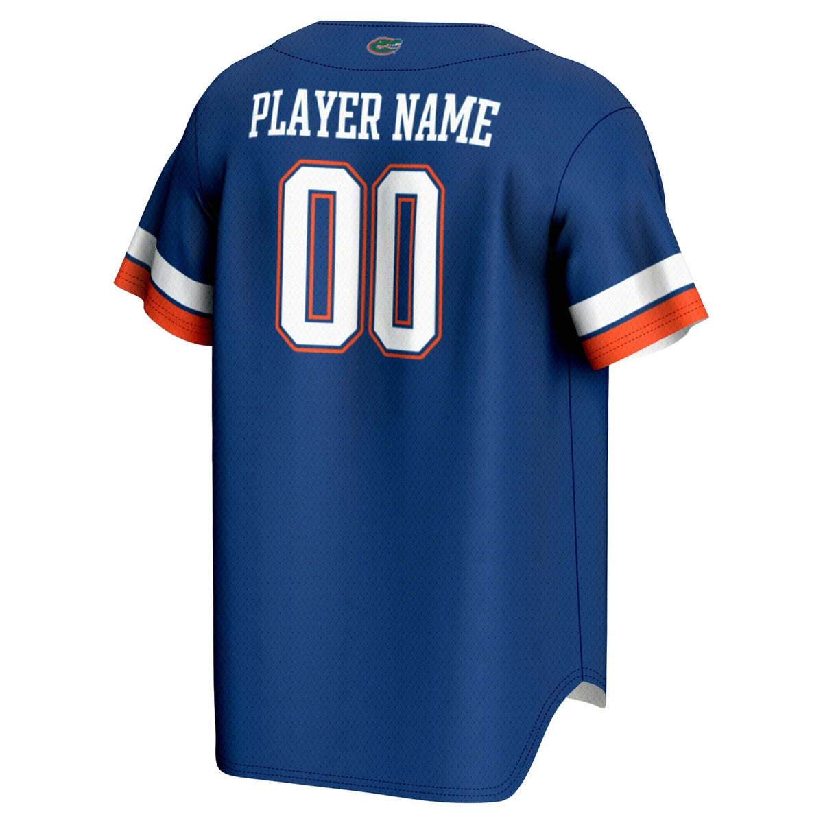 Florida Gators NIL Pick-A-Player Lightweight Baseball Jersey - Royal product image 4, provided for visual reference and