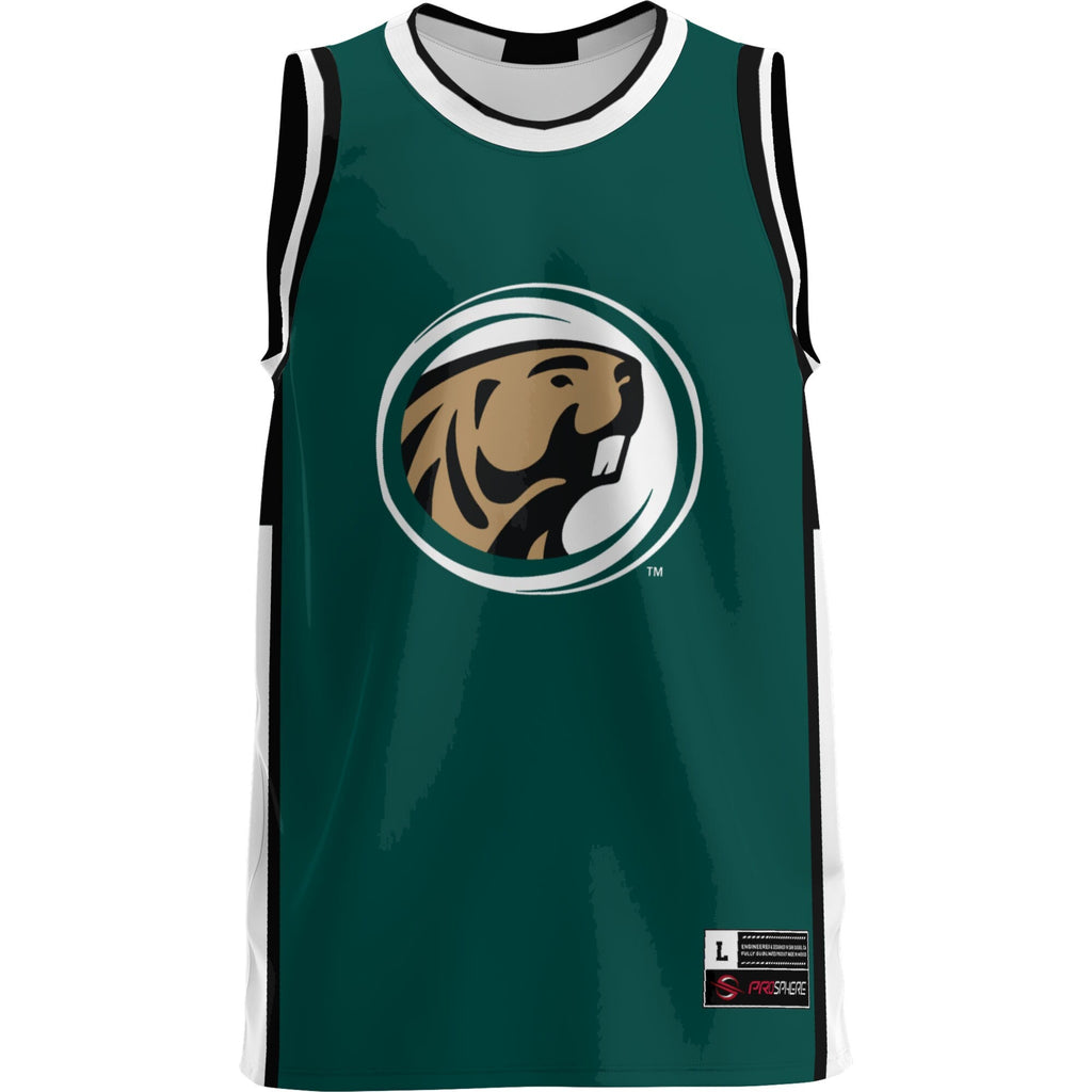 Bemidji State Beavers Lightweight Basketball Jersey - Green product image 3, provided for visual reference and product