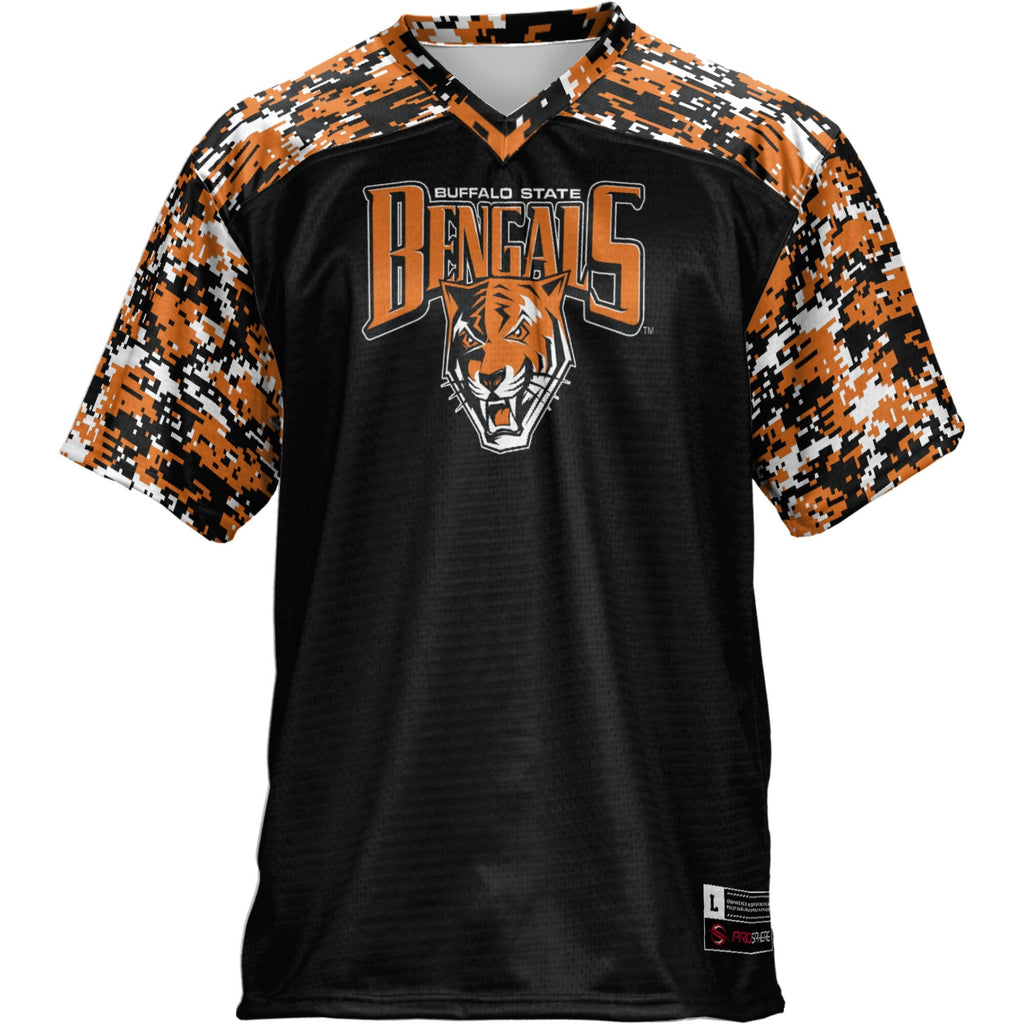 Buffalo State Bengals Football Jersey - Black product image 3, provided for visual reference and product detail review