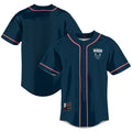 Howard Bison Lightweight Baseball Jersey - Blue product image 1, provided for visual reference and product detail review