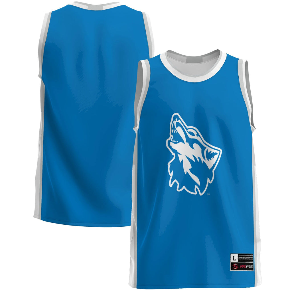 Cheyney Wolves Lightweight Basketball Jersey - Blue product image 1, provided for visual reference and product detail review