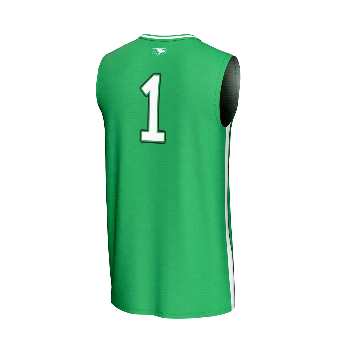 #1 North Dakota Lightweight Basketball Fashion Jersey - Kelly Green product image 4, provided for visual reference and