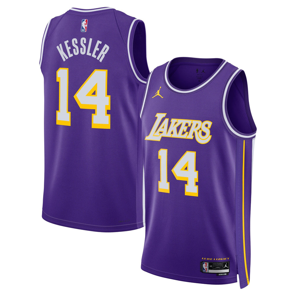 Los Angeles Lakers Statement Edition Jersey - Purple - Walker Kessler product image 1, provided for visual reference and