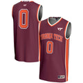 #0 Virginia Tech Hokies Lightweight Basketball Jersey - Maroon product image 1, provided for visual reference and product