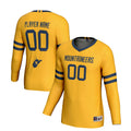 West Virginia Mountaineers NIL Pick-A-Player Lightweight Volleyball Jersey - Gold product image 1, provided for visual