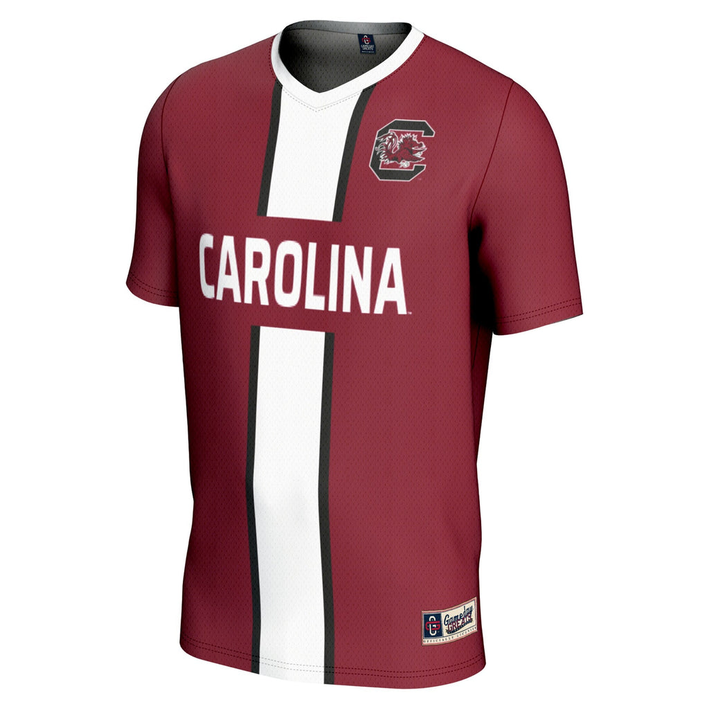 South Carolina Gamecocks Pick-A-Player NIL Lightweight Soccer Jersey - Garnet product image 3, provided for visual reference