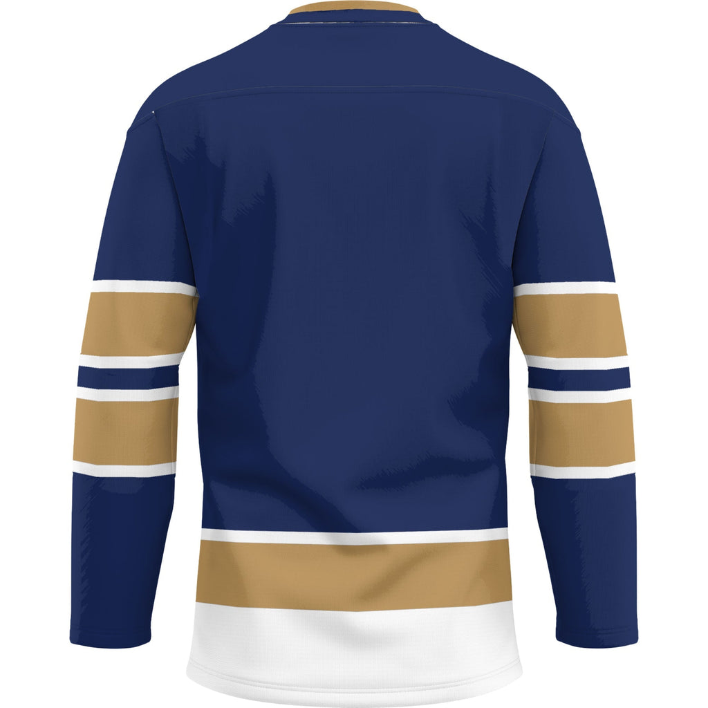 Montana State Bobcats Hockey Jersey - Blue product image 4, provided for visual reference and product detail review