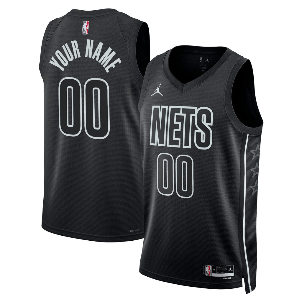 Brooklyn Nets Statement Swingman Jersey - Custom product image 1, provided for visual reference and product detail review