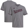 Texas A&M Aggies Replica Baseball Jersey - Gray product image 1, provided for visual reference and product detail review