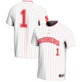 #1 Nebraska Huskers Lightweight Softball Jersey - White product image 1, provided for visual reference and product detail