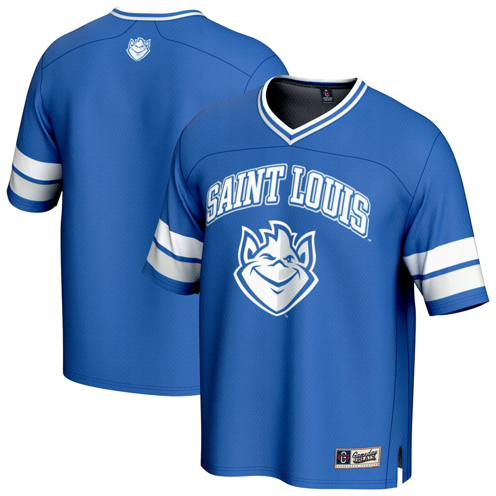 Saint Louis Billikens Spirit Football Jersey - Blue product image 2, provided for visual reference and product detail review