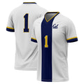 #1 Cal Bears Lightweight Soccer Fashion Jersey - White product image 1, provided for visual reference and product detail