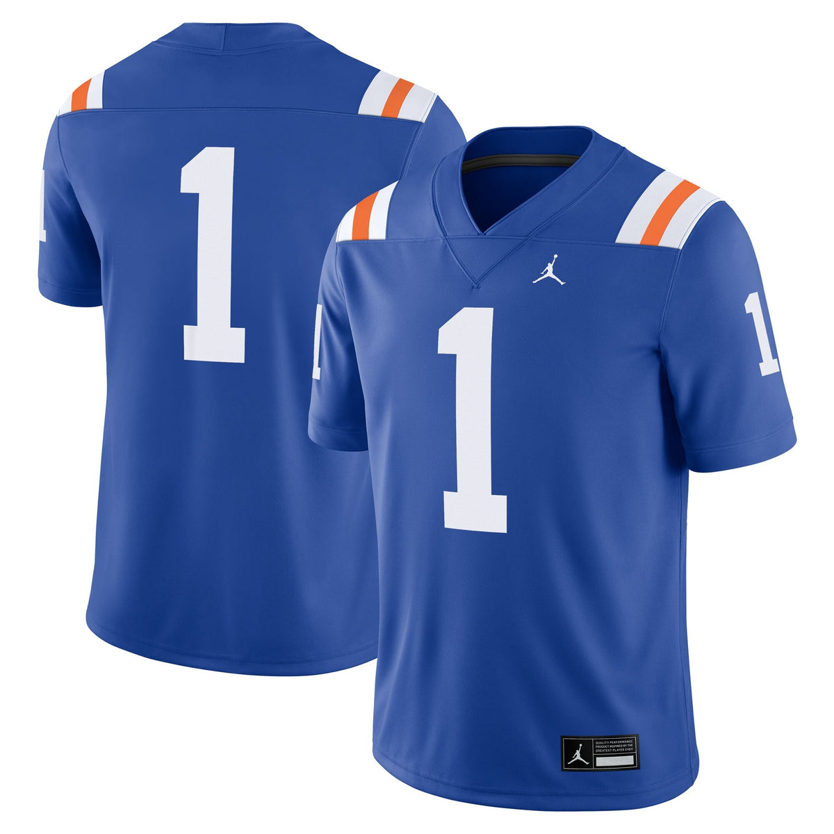 #1 Florida Gators Alternate Game Jersey - Royal product image 1, provided for visual reference and product detail review