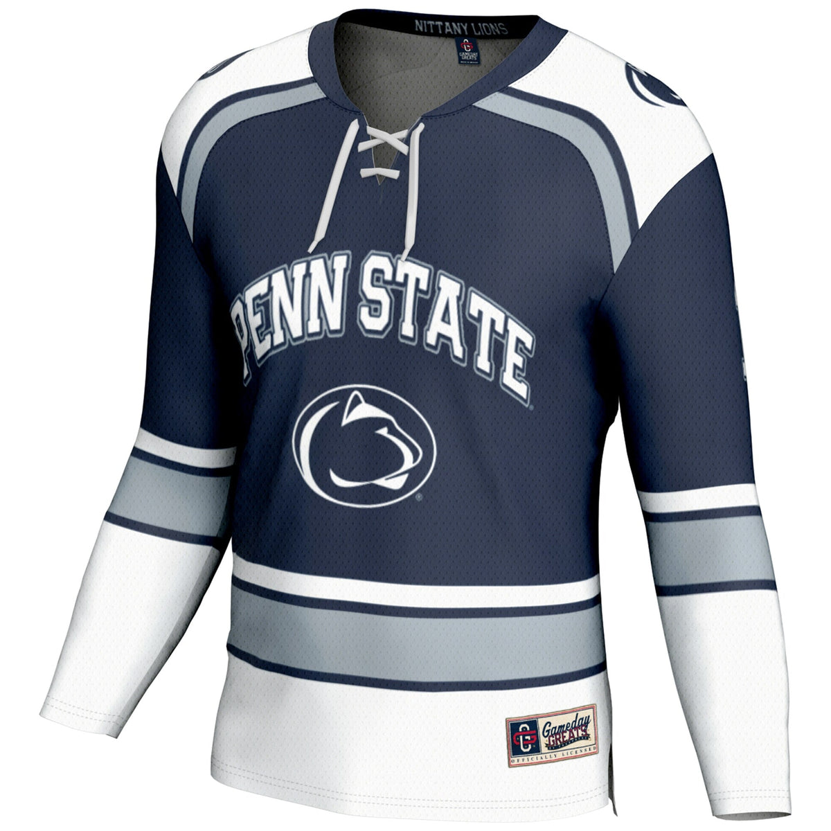 #1 Penn State Nittany Lions Hockey Jersey - Navy product image 3, provided for visual reference and product detail review