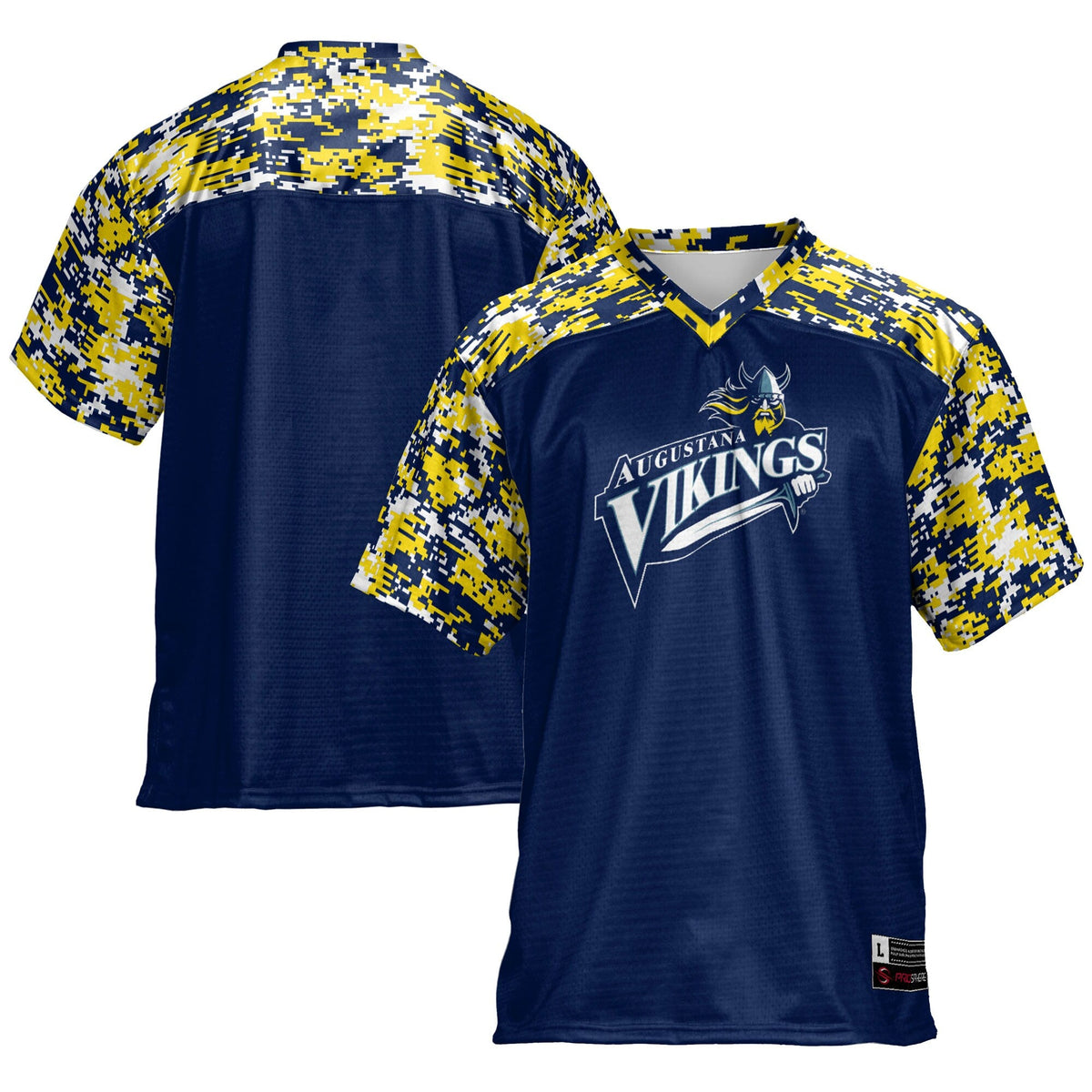 Augustana Vikings Football Jersey - Navy product image 1, provided for visual reference and product detail review